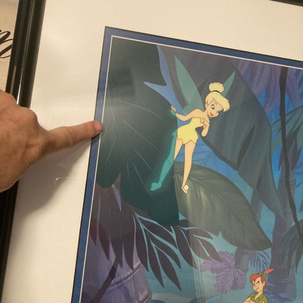 Disney Peter Pan & Tinkerbell Sericel - Picture 8 of 10